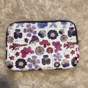 Floral Print Pouch